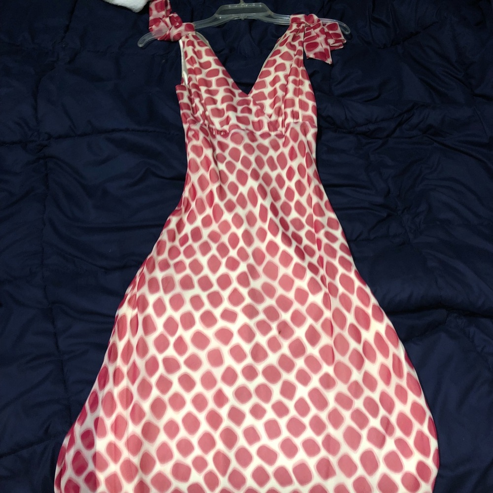 Bcbg maxazria silk chiffon dress